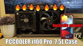 PCCOOLER i100 Pro Mesh Build | A 7.5L SFF ITX Build