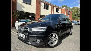 2012 12-Reg Audi Q3 2.0 TFSI Quattro S-Line Petrol, 62,000 miles £10995