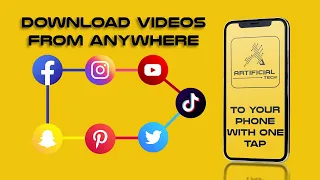 How To Download Videos From Any App / Website In Android | Artificial Tech