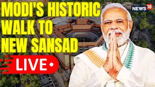 Parliament Special Session LIVE | PM Modi Speech LIVE | New Parliament Building Updates LIVE | N18L