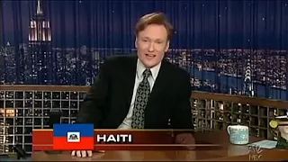 Conan O'brien trashes Haiti back in 2005