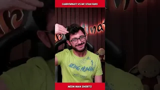 CarryMinati Vs MC Stan Fans CONTROVERSY! Why? | CarryMinati MC Stan Roast Shorts Facts #shorts