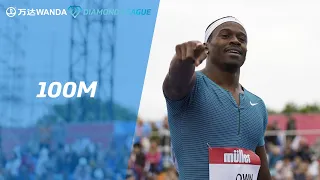 Canadian Aaron Brown beats Yohan Blake and Andre de Grasse over 100m - Wanda Diamond League