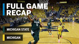 Full Game Recap: Cassius Winston Goes for 27 in Win | Michigan State vs. Michigan | Feb. 24, 2019