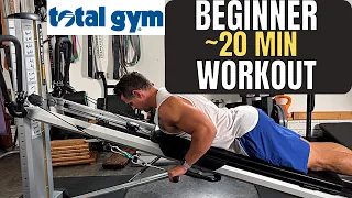 20 Min Total Gym Beginner Workout (Upper Body)