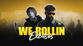We Rollin X Excuses - Mashup | SHUBH And AP DHILLON | Latest Mashup 2023