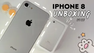 iPhone 8 Unboxing 2023 | *aesthetic* 💕 ( camera, video, sound test)