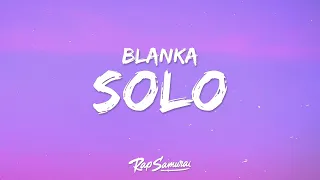 1 Hour |  Blanka - Solo (Lyrics) [Eurovision 2023 Poland] | Popular Songs 2023