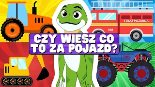 POJAZDY DLA DZIECI - Bajka po polsku - Nauka pojazdów dla najmłodszych 🚜🚒🚓