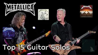 TOP 15 METALLICA Guitar Solos #metallica #metal