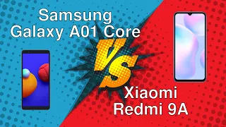 Samsung Galaxy A01 Core vs Xiaomi Redmi 9A