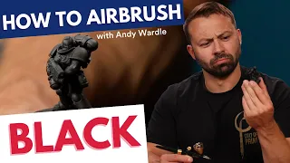 Airbrush Darkness with Ease - Paint it Black Featuring *NEW* Warhammer 40K Leviathan Space Marines