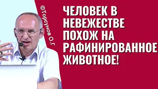 Человек в невежестве похож на рафинированное животное! Торсунов лекции