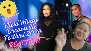 NICKI MINAJ @ J Cole Dreamville Fest 2024 ~ Kellz and Sophia REACTION