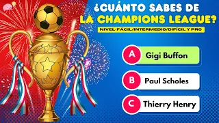 ¡¿Cuánto sabes de la Champions League!? 🏆  Trivimanía Futbolera ⚽️ #championsleague