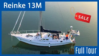 Reinke 13M zu verkaufen - Rundgang durch die Blauwasseryacht aus Alu (VERKAUFT)