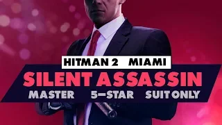 Hitman 2 Miami - Master Difficulty, 5 Stars, Silent Assassin, Suit-Only