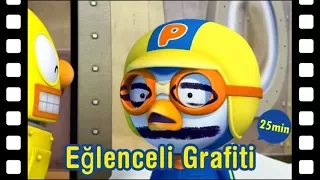 E01 Eğlenceli Grafiti (25dakika) | Kısa film animasyon | Pororo türkçe | Pororo turkish
