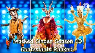 Masked Singer Season 10 | All Contestants Ranked