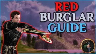 LOTRO: Red Line Burglar Guide - Starter Build, Trait Analysis, and Gameplay (2020)