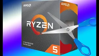 Распаковка процессора AMD Ryzen 5 3600 3.6GHz/32MB