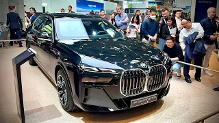 First ever BULLETPROOF electric BMW i7 | 2023 IAA MOBILITY