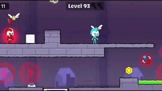 Red And Blue StickMan 2 Level 91 - 95 Android Gameplay