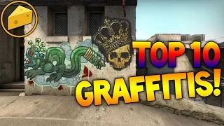 Cs Go Top 10 Graffitis!