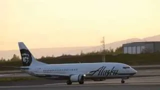 Alaska Airlines Tribute - Anchorage Int'l Airport