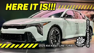 2025 Kia K4 GT Line Turbo at the New York Auto Show