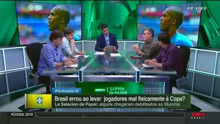 Linha de passe 23/06/18 | Debate Copa do Mundo da FIFA 2018| PARTE 1/2