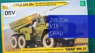 Zvezda 1/35 GRAD BM-21 (3655) Review