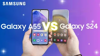 Samsung Galaxy A55 5G vs Samsung Galaxy S24 Review - MAKE THE RIGHT CHOICE!