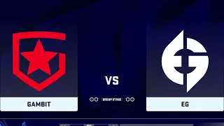 🔴  RU  Gambit vs EG BO3 BLAST Premier Spring Finals 2021