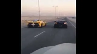 Lamborghini Sesto Elemento vs LaFerrari