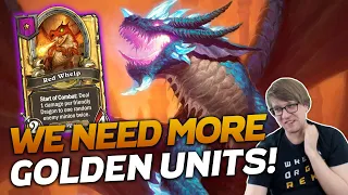 We Need More Golden Units! | Hearthstone Battlegrounds | Savjz