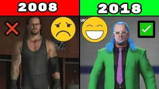 10 Amazing Things You Couldn't Do 10 Years Ago In WWE Games