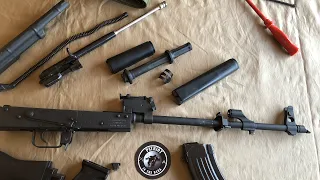 WASR 10 Romanian AK47  Series - Complete Descriptive bolt disassembly/ reassembly Part 2 of 2 * PITD