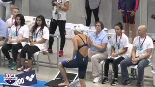 2016 Arena Pro Swim Series at Austin Women’s 100m Fly A Final