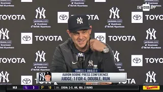 Aaron Boone breaks down series-clinching win over O's