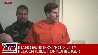 Idaho murders arraignment: Judge enters not guilty plea for Bryan Kohberger | LiveNOW from FOX