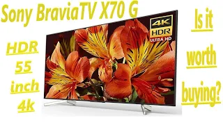 Is It The Best Tv? | Sony BraviaTV X70 G | HDR 55 inch 4k | Is it worth buying?سوني برافيا