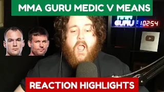 THE MMA GURU UFC Vegas 91 Uros Medic v Tim Means Fight Night Reaction Highlights