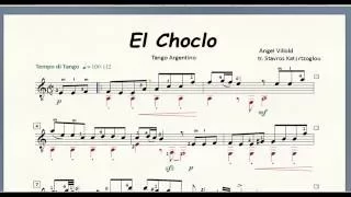 El Choclo for classical guitar