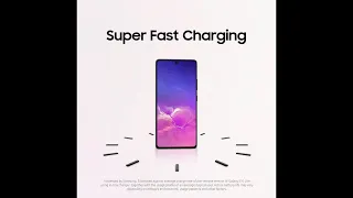 Galaxy S10 Lite - Super Fast Charging