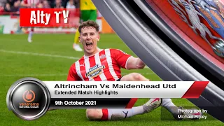 Altrincham Vs Maidenhead United | Extended High Definition Highlights | 09/10/2021