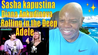 Diana Ankudinova Sasha Kapustina - Rolling In The Deep (Adele Cover) Russia | UK