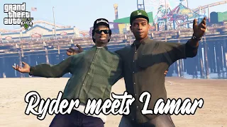 GTA V - Ryder Meets Lamar