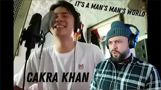 Cakra Khan - It's A Man's Man's Man's World | Vocalist From The UK Reacts