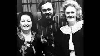 Sutherland, Pavarotti, Caballé - Norma trio - 1984